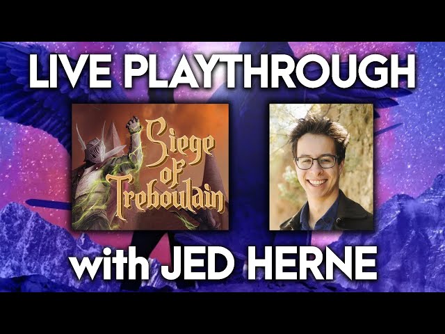 LIVE PLAYTHROUGH of SIEGE OF TREBOULAIN with Jed Herne | #playthrough #interactivestories