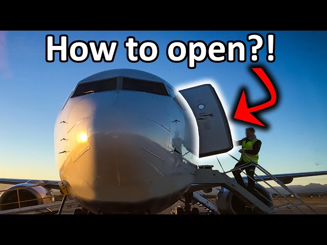 How are the aircraft DOORS opened?!