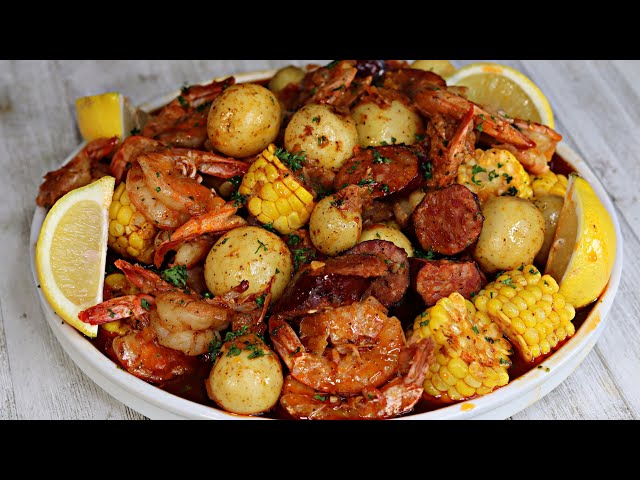 EASY Shrimp Boil Recipe