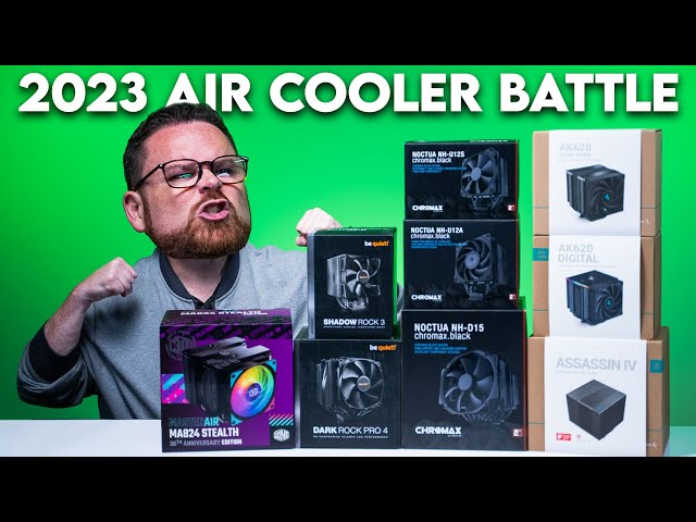 We tested the 10 best CPU air coolers on the market! Which is the BEST?