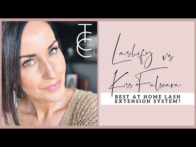 Lashify versus Kiss Falscara: Application, Wear Test and Comparison of At Home Lash Extensions