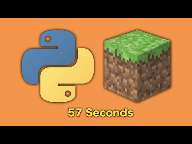 Code Minecraft With Python in 57 Seconds
