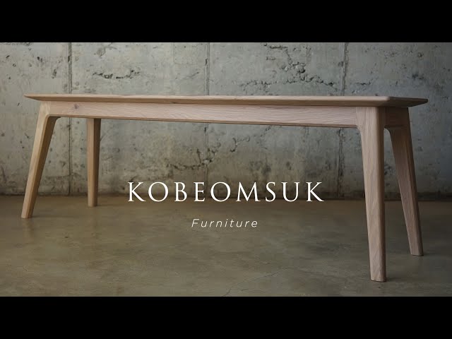 Kobeomsuk furniture - Rounded Bench