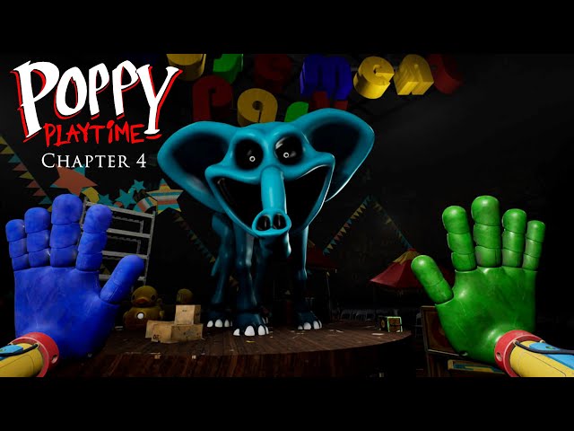 Poppy Playtime: Chapter 4 - Meeting with BUBBA BUBBAPHANT! (Gameplay #9)