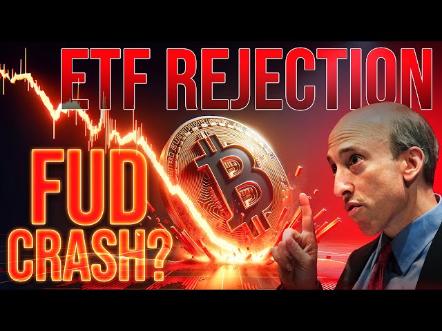 Bitcoin ETF Rejection FUD Crash 🔥 Approval Imminent!