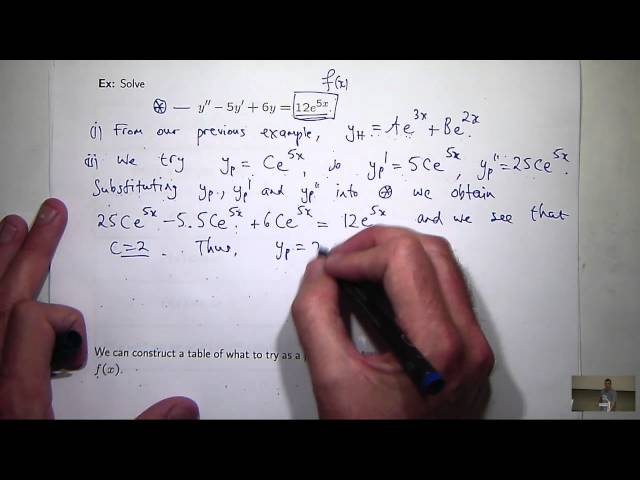 How to solve second order differential equations