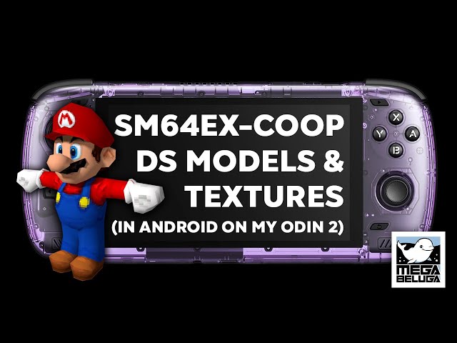 DS models & textures for SM64EX-COOP (Android)