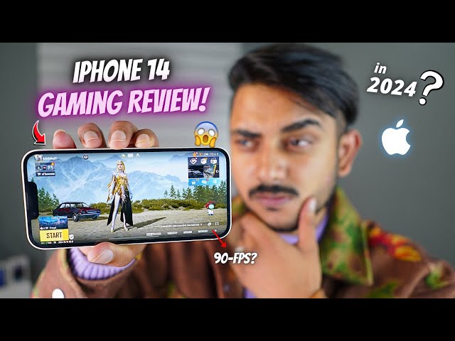 iPhone 14 Gaming Test: Performance, Battery, Graphics and Gameplay! | iPhone 14 Gaming Review 2024