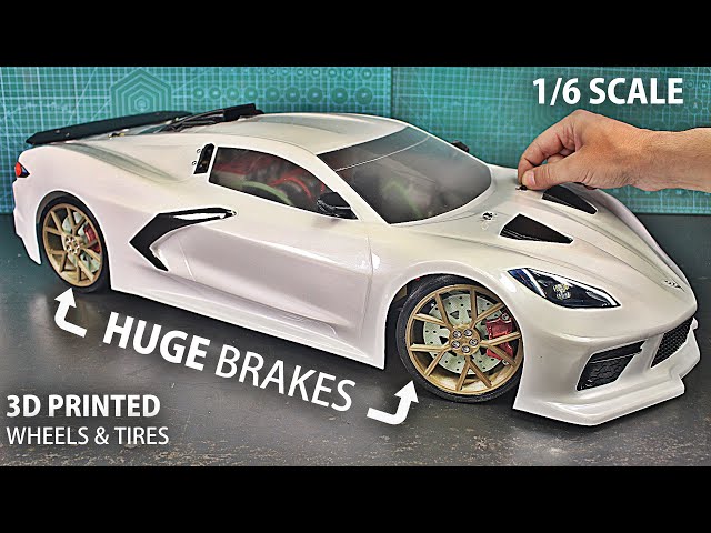 FOUR Cylinder RC Car - Hydro Brakes, Improved Cooling & Run!