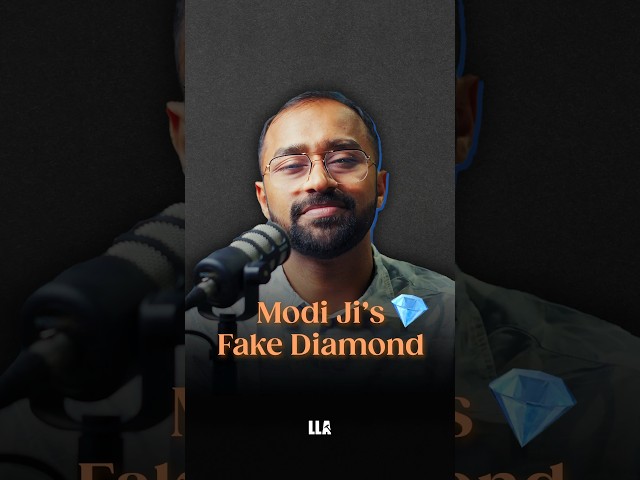 Modi Ji's Fake Diamond #LLAShorts 882