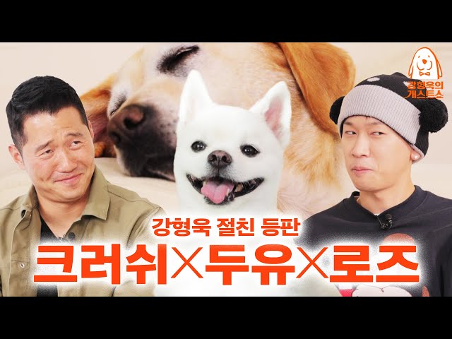 We told Crush to brag about his dogs but he tried to trick us [Kang Hyeonguk's dog guest show] EP.3