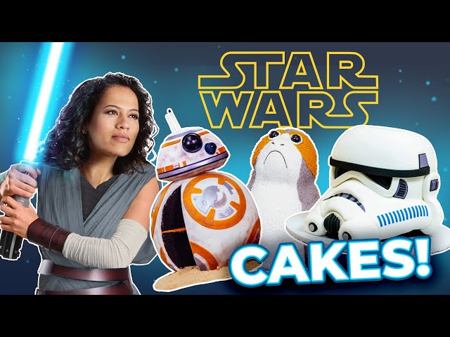 May The CAKE BE With You! 3 Hyper-realistic Star Wars Novelty Cakes! | How to Cake It