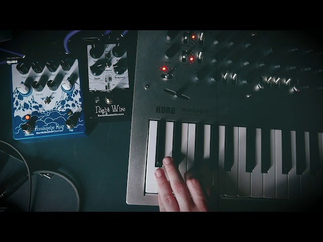 Quick Hit: EarthQuaker Devices Avalanche Run & Night Wire with Korg Minilogue