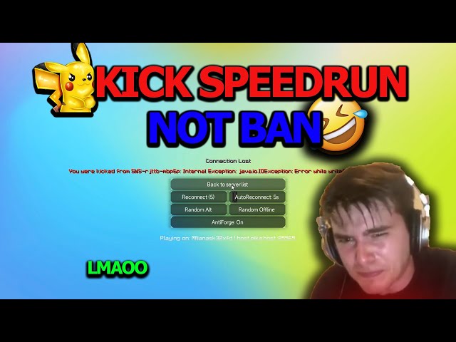 Pikanetwork Kick Speedrun | NOT BAN 😂 | Pikanetwork Hacking | FDP