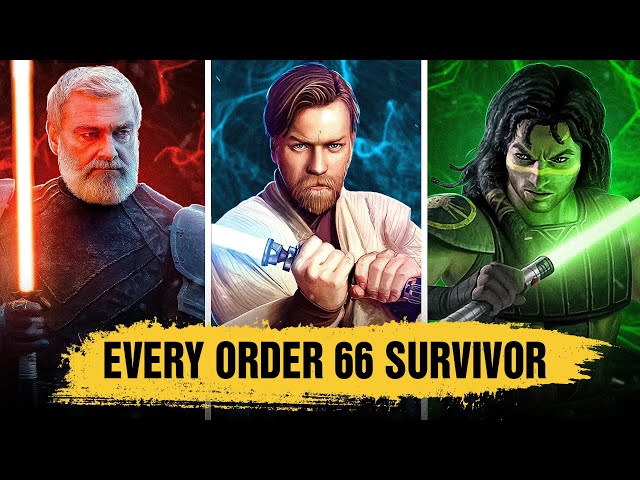 EVERY SINGLE Jedi That Survived Order 66! (2024 Updated)