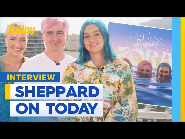 Aussie pop superstars Sheppard catch up with Today | Today Show Australia