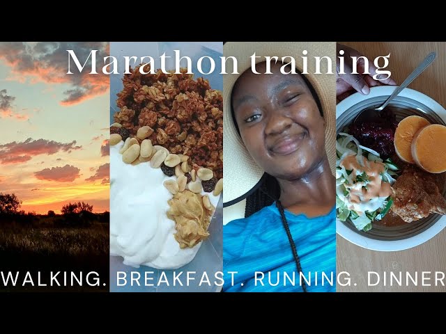 [MUST WATCH] Training for my FIRST Marathon |  My workout plan | Eating & Resting !