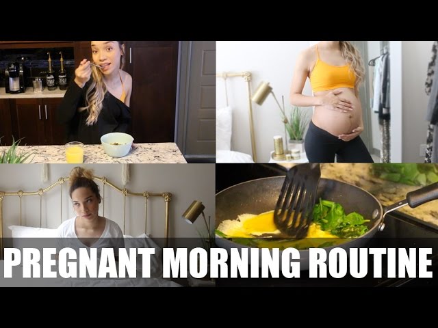 MORNING ROUTINE| Pregnant Edition! | RAVEN ELYSE