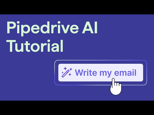 🤖 Pipedrive AI Tutorial - Learn how to make sales faster and smarter