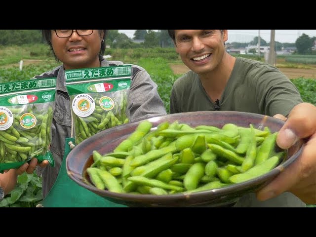 Edamame Farm | Japanese Superfood Snack Adventure ★ ONLY in JAPAN