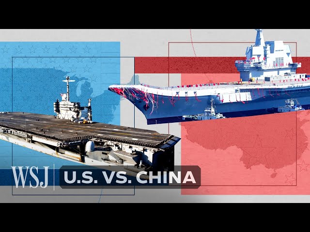 How China’s $100B+ Shipbuilding Empire Dominates the World | WSJ U.S. vs. China