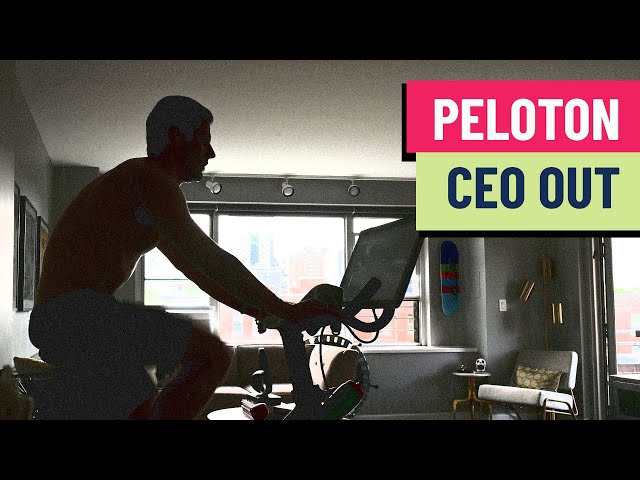 Peloton stock sinks to record low as CEO steps down