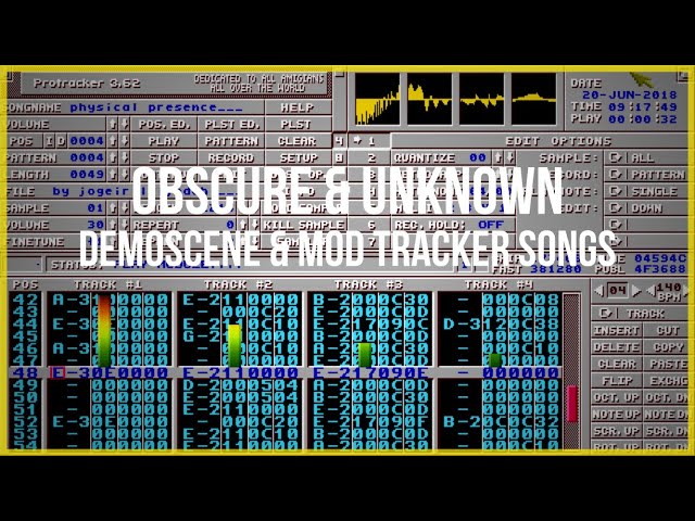 Unknown & Obscure Demoscene & Mod Tracker Songs