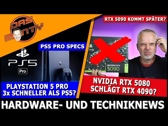 RTX 5080 schlägt RTX 4090? | Sony Playstation 5 Pro 3x schneller | Switch 2 offiziell bestätigt
