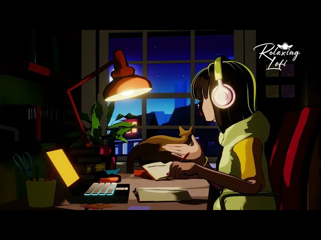 Beat the Stress!💖lofi chillhop Study & Relax ~ ✍️📚👨 🎓 Music to put you in a better mood 💖Daily Relax