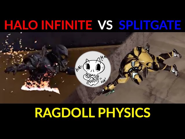 Halo Infinite VS Splitgate - Ragdoll Physics