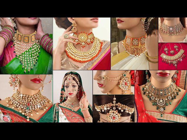Royal Bridal!!.. DIY Necklace Designs For Their Wedding Day! #Collection
