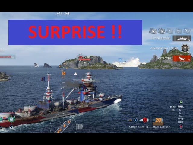Lyon - Live Replay - World of Warships Legends