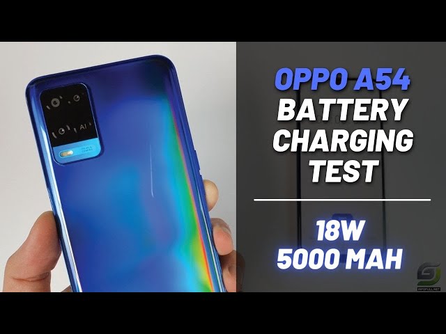 Oppo A54 Battery Charging test | 18W fast charger 5000 mAh