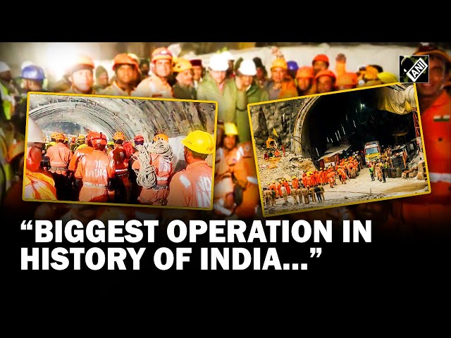 “Biggest operations in history of India…” NDRF celebrates successful Silkyara Tunnel evacuation