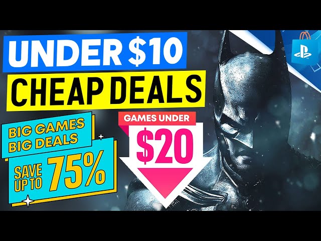 20 Awesome PSN Game Deals UNDER $10! SUPER CHEAP PS4 Games on Sale (NEW PlayStation Game Deals 2023)