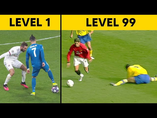 Cristiano Ronaldo Skills Level 1 to Level 100