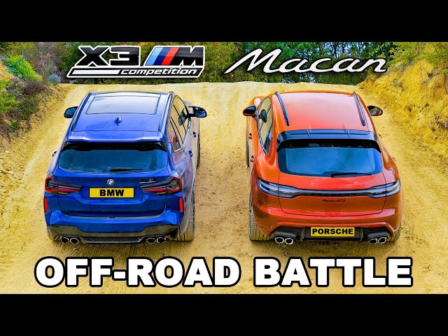 Can a BMW & Porsche off-road?! 😳