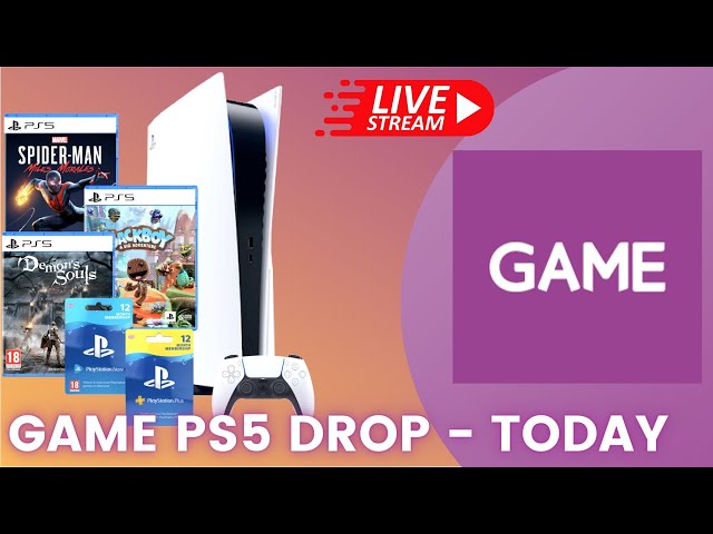PS5 Restock | Game PS5 Stock Checker Live | PS5 News