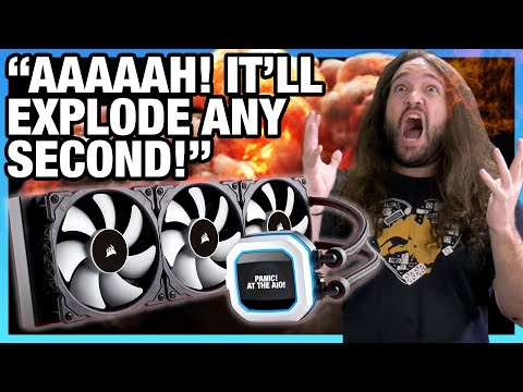 Ask GN 114: My AIO Will Explode? Tubes Down Don't Reach? Cavitation? Custom Loops?