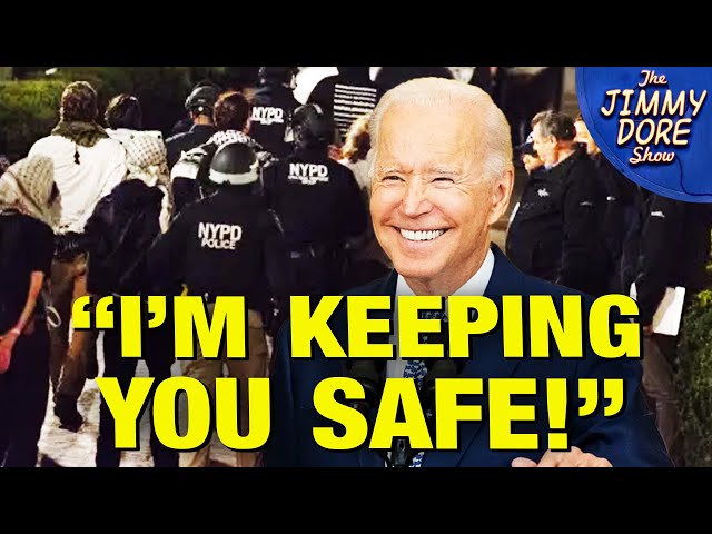 “We Got Rid Of The Outside Agitators On Campus!” – Joe Biden