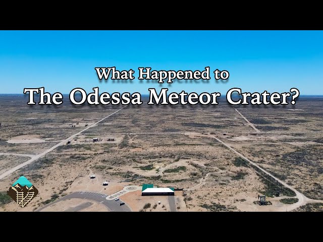 Visiting the Second Largest Meteor Crater in the Country - The Odessa Meteor Crater
