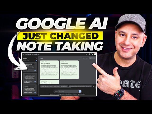 Google NotebookLM Just Changed Note-taking Forever