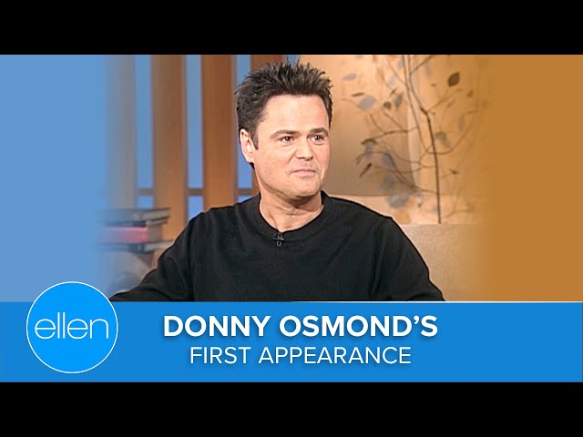 Donny Osmond’s First Appearance