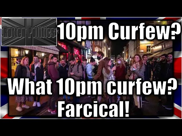 10pm curfew on pubs caused mayhem