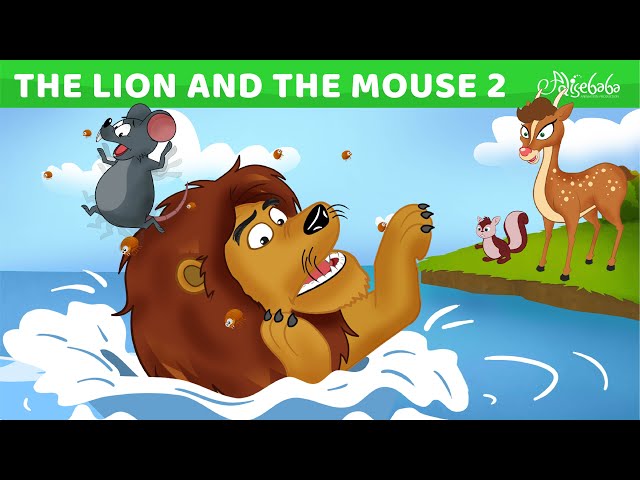 The Lion, The Mouse and The Sleepy Bear | Bedtime Stories for Kids | Animated Fairy Tales