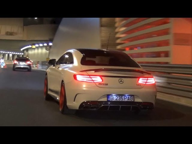 STRAIGHT PIPED Mercedes S63 AMG Coupe BRUTAL SOUND