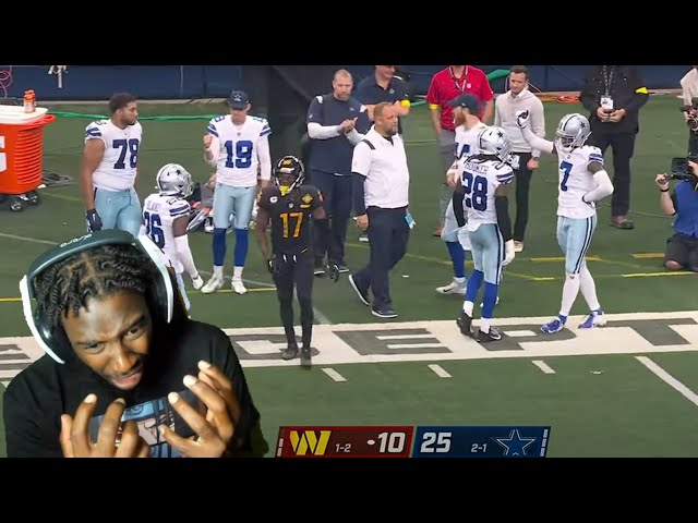 IM SICK OF LOSING! These Refs Were AWFUL! "WSH Commanders vs. DAL Cowboys Week 4 Highlight" REACTION