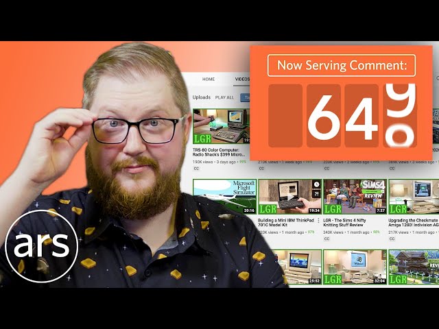 LGR's Clint Basinger Reacts To His Top 1000 YouTube Comments | Ars Technica