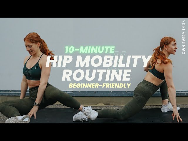 10 Min. Hip Opener Mobility - Unlock Your Hips | Beginner-Friendly | No Equipment | DAY 6 #OER