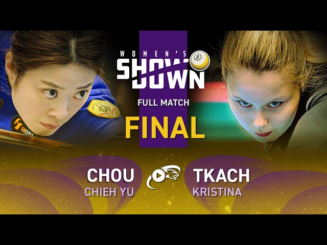 FINAL ▸ TKACH vs CHOU ▸  2024 PBS WOMEN SHOWDOWN